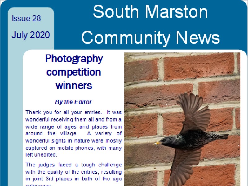 Cover of July 2020 edition 28 of Community News