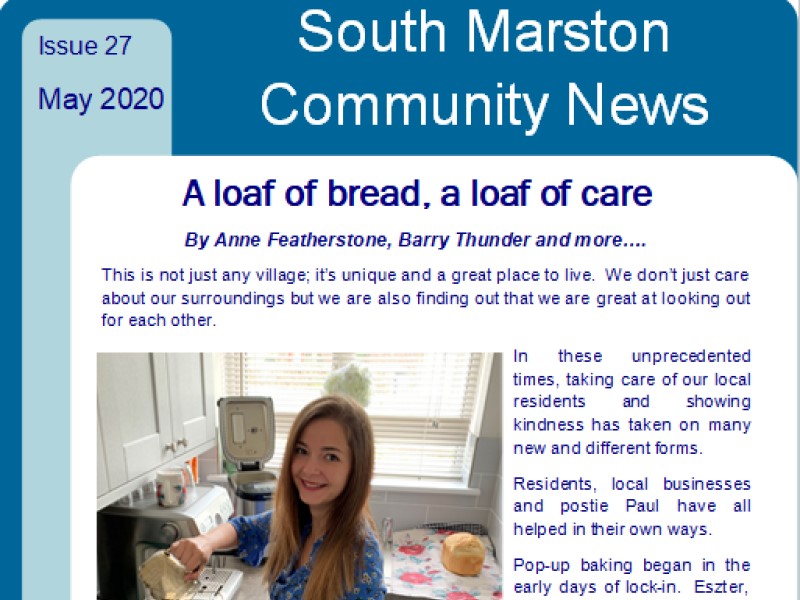Cover of May 2020 edition 27 of Community News