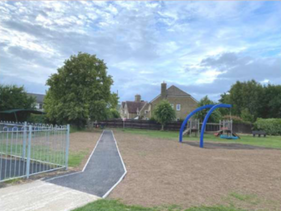 New playpark at the Rec