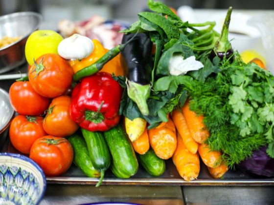 Mix of fresh vegetables
