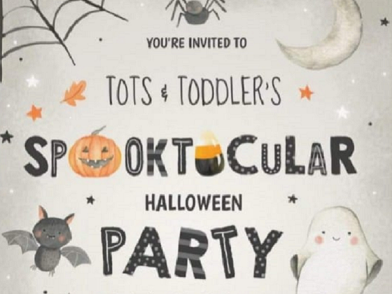 Tots and Toddlers Halloween Party