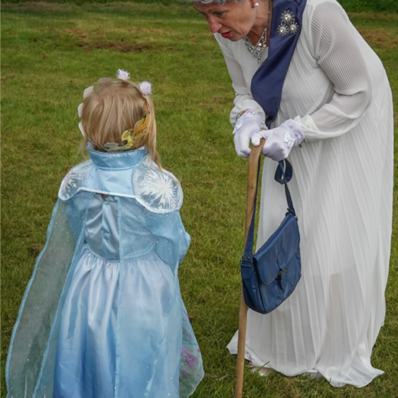 Queen and Princess