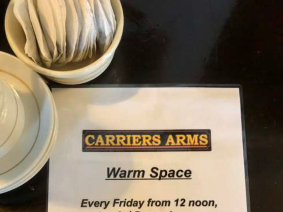 Warm Space at The Carriers Arms