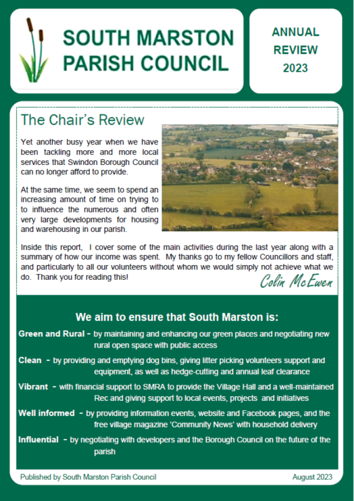 South Marston Parish Council Annual Report 2023