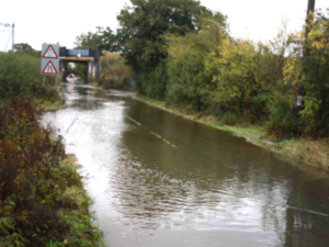 Flooding in South Marston
