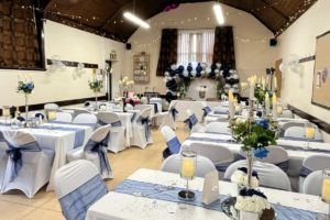 An event in the Village Hall at South Marston