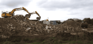 Loading rocks for crushing