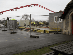 The School extension build in 2009