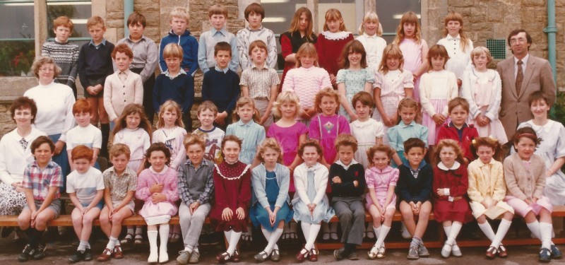 School photo circa 1985