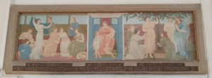 South Marston School tile painting morals from the Book of Proverbs