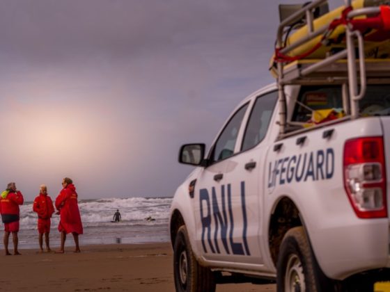 Royal National Association of Lifeboats vehicle and lifeguards