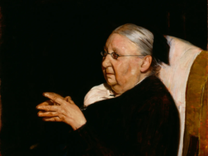 Gertrude Jekyll oil painting -1920