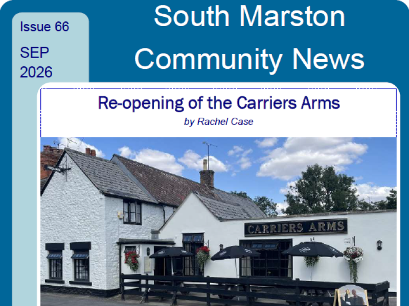 South Marston Community News - September 2026